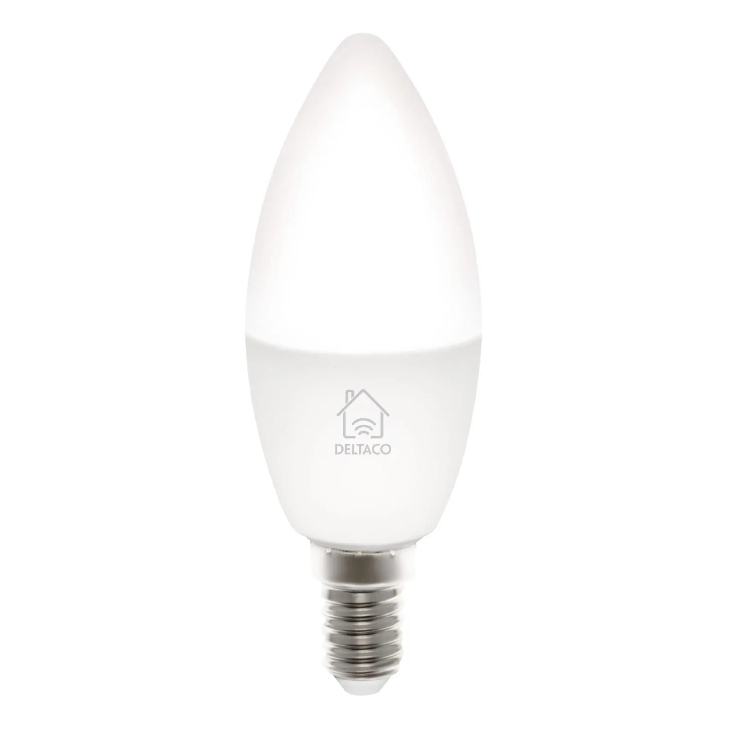Smart Home E14 LED Kerze, weiß