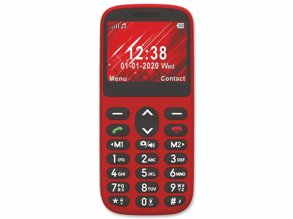 Mobiltelefon Telefunken S420 rot