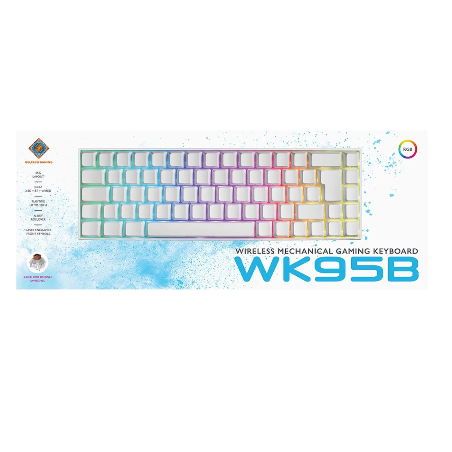 GAMING Tastatur mechanisch, WK95