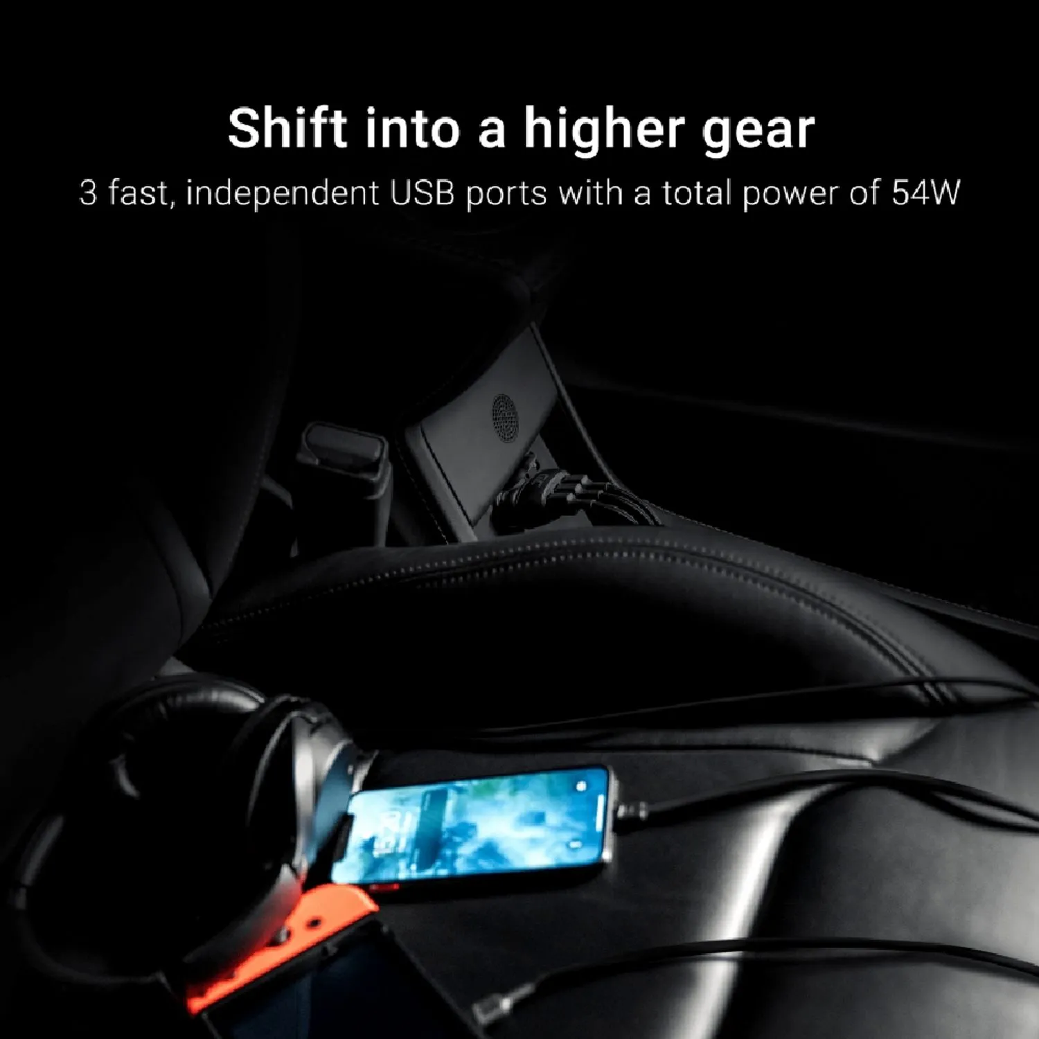 In-Car Charger PowerRide 54W