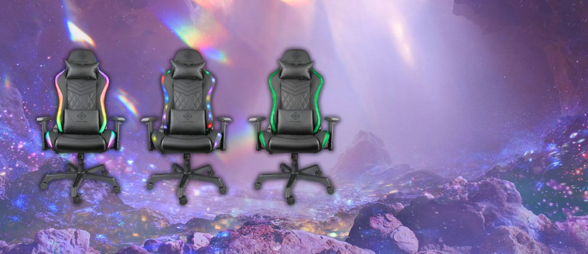 Deltaco Gaming RGB Stuhl