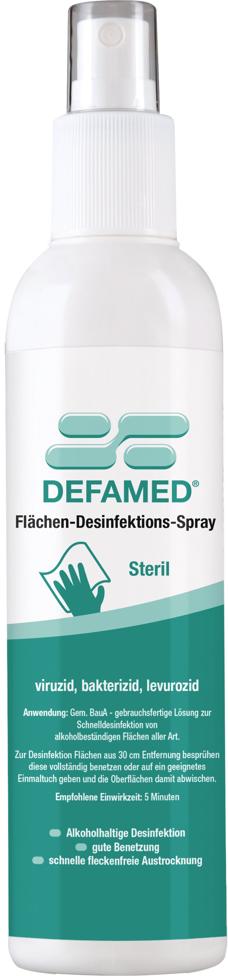 Steril Flächen-Desinfektionsmittel Spray, 200ml